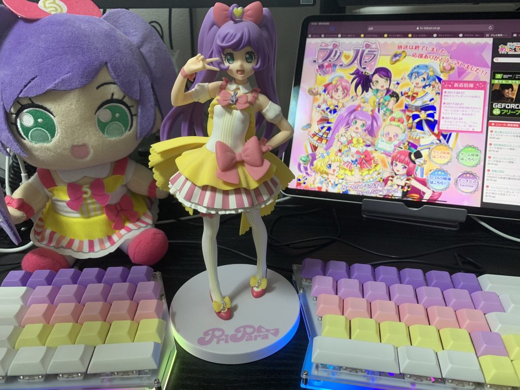 ビルドログ】プリパラみたいなmint60を作りました #自作キーボード